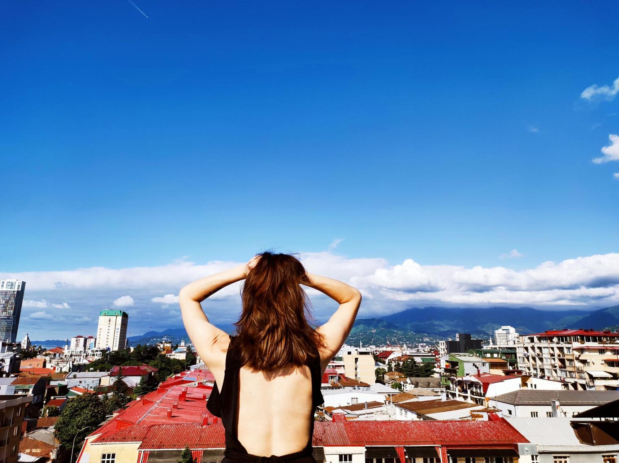 Panorama Hotel バトゥーミ エクステリア 写真